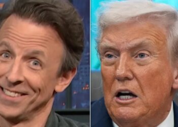 Seth Meyers Puts Trump And His 'S**t' Epstein Distraction Tactics On Blast