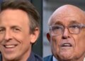 Seth Meyers Roasts Rudy Giuliani With This Big Epstein 'Secret'