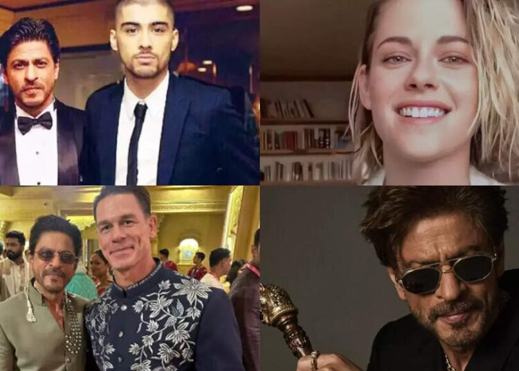 Shah Rukh Khan turns 60: When John Cena, Kristen Stewart, Daniel Radcliffe, Zayn Malik and Pitbull gushed over King Khan |