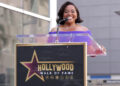 Sherri Shepherd attends an unveiling ceremony honoring her with the 2,827th star on the Hollywood Walk of Fame in Los Angeles on Monday. Photo by Greg Grudt/UPI