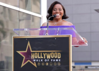 Sherri Shepherd attends an unveiling ceremony honoring her with the 2,827th star on the Hollywood Walk of Fame in Los Angeles on Monday. Photo by Greg Grudt/UPI