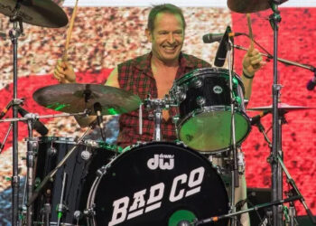 Drummer Simon Kirke of Bad Company performs in concert during 'ZZ Top's 50th Anniversary Texas Bash' at Austin360 Amphitheater on May 19, 2019 in Austin, Texas. (Photo by Rick Kern/WireImage)