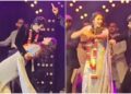 Palaash Muchhal, Smriti Mandana's dance performance at sangeet.