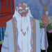 King Kashekim holding his staff in Atlantis: The Lost Empire (2001)
