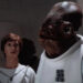 Tim Rose as Admiral Ackbar with Caroline Blakiston as Mon Mothma in Star Wars: Return of the Jedi