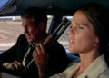 Carol and Doc driving in "The Getaway" (1972)