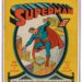 A vintage comic book with Superman on the cover
