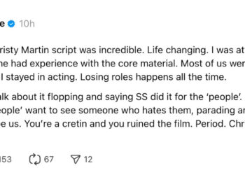 screenshot of Ruby Rose thread about Sydney Sweeney