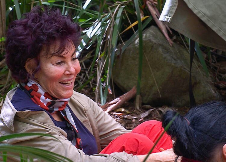 Ruby Wax in the I'm A Celebrity jungle