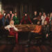 The cast of The Celebrity Traitors 2025. (BBC/Studio Lambert/Cody Burridge/Artwork - BBC Creative)