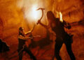 Natalie Mendoza and Shauna Macdonal in The Descent