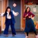 Narea Kang, left, and Nicole Javier in South Coast Repertory's 2025 production of "The Heart Sellers" by Lloyd Suh.