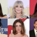 Top row, from left: Dakota Johnson, Goldie Hawn and Regina Hall; bottom row, from left: Chase Infiniti, Rachel Sennott, Jimmy Kimmel and Molly McNearney.