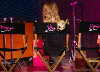 A behind-the-scenes photo as production starts on 'The Hunting Wives' season 2. (Helen Perez/Netflix)