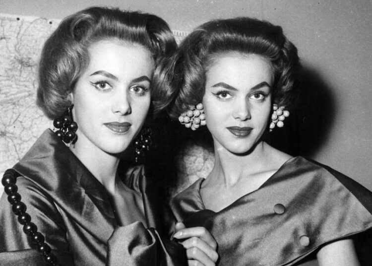 Alice and Ellen Kessler reached the height of their fame in the 1950s and 1960s.