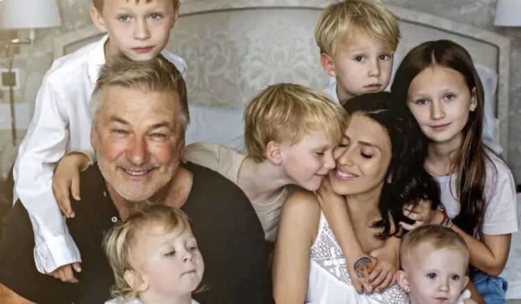 Alec and Hilaria Baldwin and family