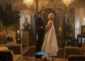 Josh Lucas is Douglas and Kristen Wiig is Maxine in Episode 9 of "Palm Royale" on Apple TV+.