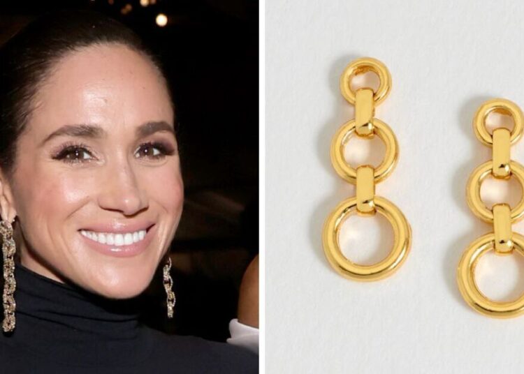 These £33 gold earrings channel Meghan Markle's look | Royal | News