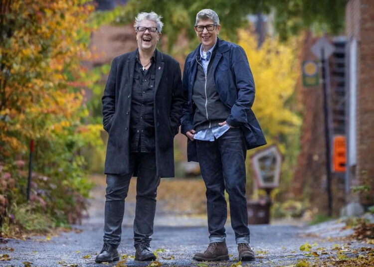 Charlie Boudreau, left, and Katharine Setzer, who are respectively director and programming director of the 38th Image+Nation Film Festival, celebrating LGBTQ2+ cinema.