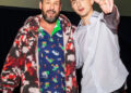 courtesy of Netflix Adam Sandler and Timothée Chalamet