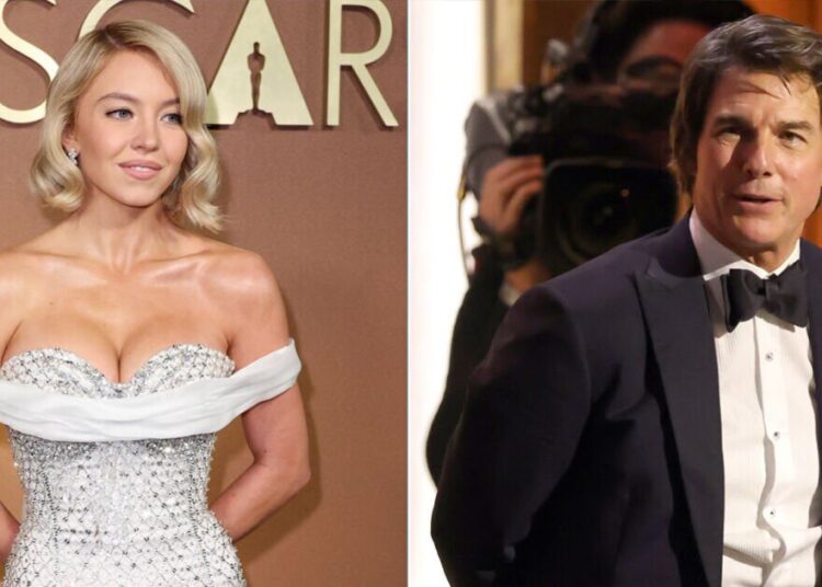 Tom Cruise gets cozy with Sydney Sweeney as they attend awards event - Celebrity News - Entertainment