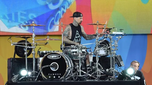 Travis Barker on 'Good Morning America' (ABC/Alycia Monaco)