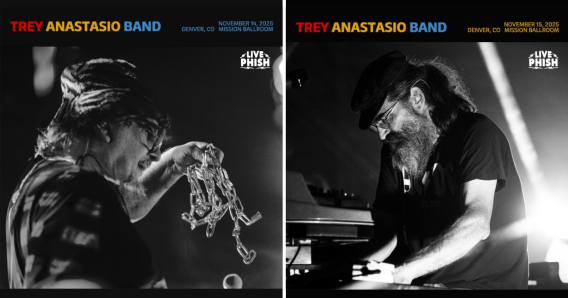trey anastasio band, trey anastasio band nugs, trey anastasio band livephish, listen to trey anastasio band recording, trey anastasio band 11/14/25, trey anastasio band 11/15/25, trey anastasio band mission ballroom, trey anastasio band denver