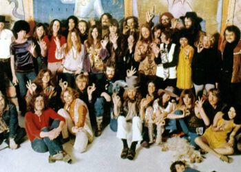 The Mad Dogs and Englishmen touring party (studio portrait).