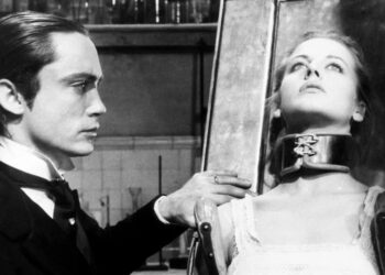 Udo Kier (left) in "Flesh for Frankenstein," which was produced by Andy Warhol - Everett Collection