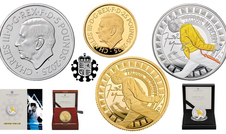 United Kingdom. New Gold and Silver Proof Coins Dedicated to a True Pioneer of British music.
