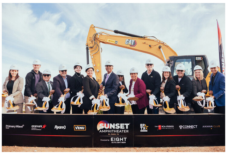 VENU Celebrates Groundbreaking of the 12,500-capacity Sunset Amphitheater at El Paso, Marking a New Era for Live Entertainment in West Texas