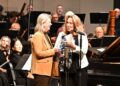 VSO Board Chair Carol Van Natta and Vancouver Mayor Anne McEnerny-Ogle accept the WFEA Event of the Year Award for SW Washington
