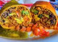 Vegan burrito. Photo courtesy of Cafe Corazon.