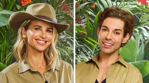 ITV Vogue Williams and Tom Read Wilson on I'm A Celebrity