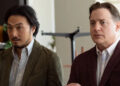 Takehiro Hira and Brendan Fraser in Rental Family .