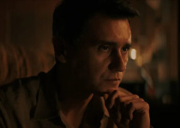 Manousos Oviedo pondering in Pluribus