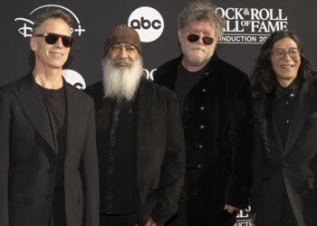 Soundgarden at 2025 Rock & Roll Hall of Fame induction ceremony. (Disney/Cristian Lopez)