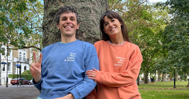 We spent £50 launching our business — now TV stars wear our t-shirts