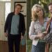 A split of Mark Wahlberg and Will Ferrell in "Daddy's Home" and Cheryl Hines and Robin Williams in "RV."