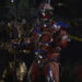 Lord Zedd and two monster minions at a construction site in Mighty Morphin Power Rangers: The Movie