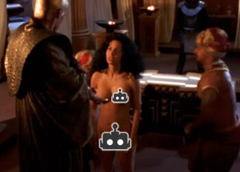 Vaitiare Bandera in the <em>Stargate SG-1</em> pilot episode