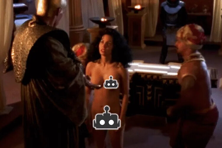 Vaitiare Bandera in the <em>Stargate SG-1</em> pilot episode