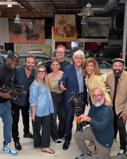 Hoda Kotb, Jay Leno, and 'Today' crew members via Instagram, November 9, 2025.