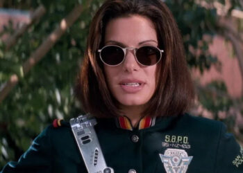 Lenina Huxley wearing shades in Demolition Man
