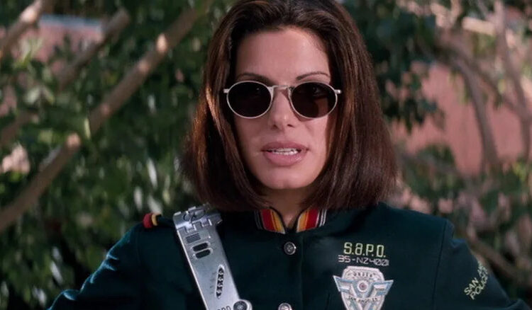 Lenina Huxley wearing shades in Demolition Man