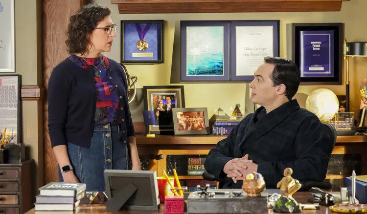 Amy confronts Sheldon in "Young Sheldon"
