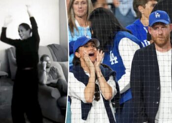 Why fans think Meghan Markle's 'irritating' World Series celebration with Prince Harry was 'staged'
