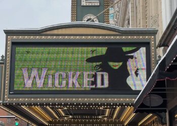 'Wicked' opens Wednesday as Shea's crews set up the stage