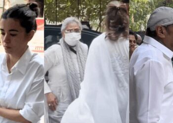 Zarine Khan’s funeral: Hrithik Roshan’s girlfriend Saba Azad, Jaya Bachchan, Shweta Bachchan Nanda, Jackie Shroff and other celebs arrive to pay last respects | Hindi Movie News