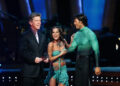 Tom Bergeron, Kelly Monaco, Alec Mazo on dancing With the Stars
